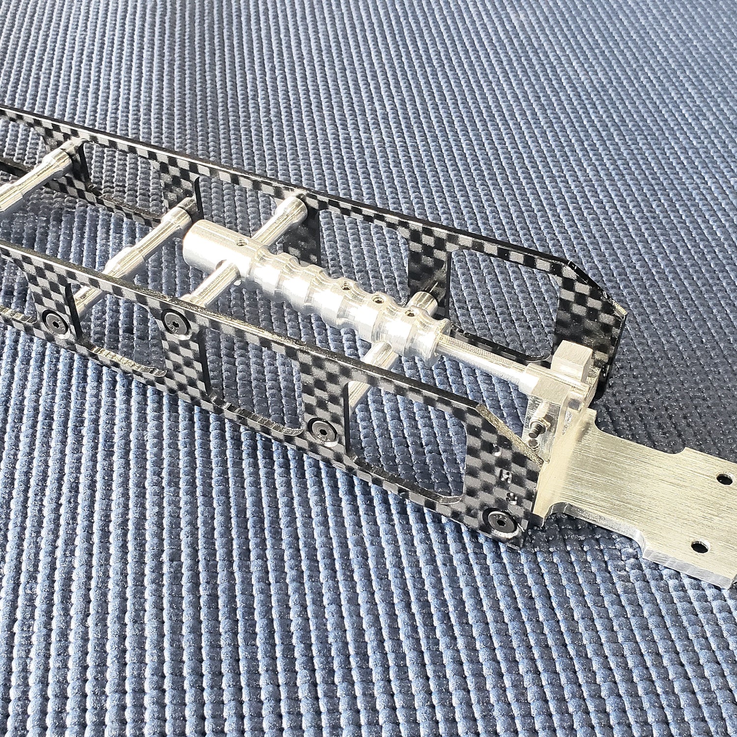 Hobao GTB/GTLE escala 1/8 Drag Racing DUAL Wheelie Bar 12 pulgadas estilo riel