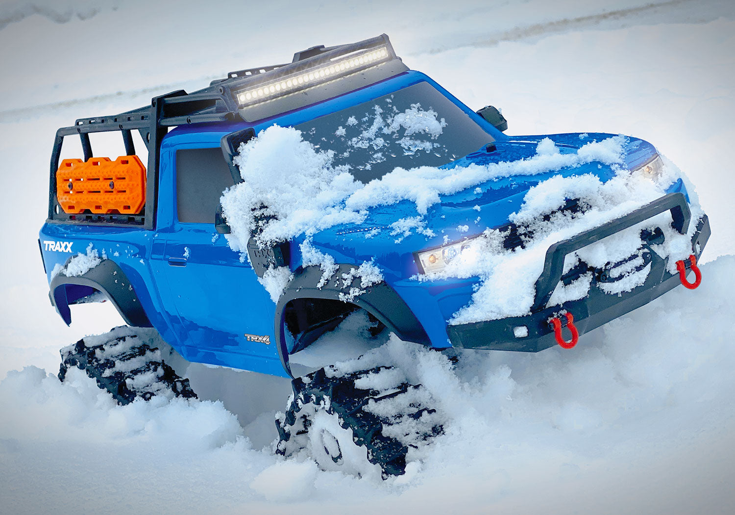 Traxxas 82034-4 Blue 1/10 Scale 4X4 Trail Truck, Fully-Assembled
