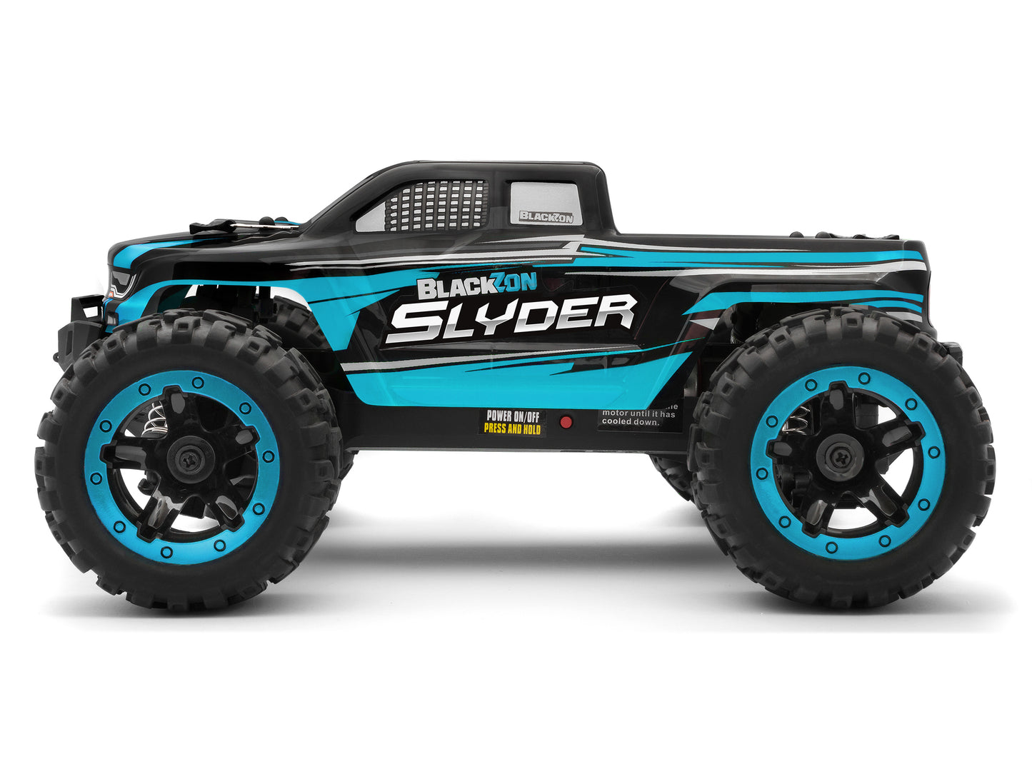 Black Zion Slyder BZN540104 1/16th RTR 4WD Electric Monster Truck  Blue