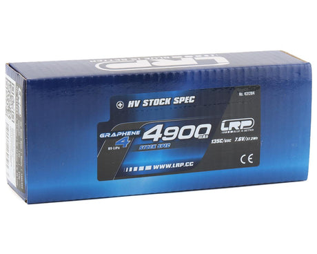 Batterie LiPo LRP 2S 135C graphène-4 P5-HV (7,6 V/4900 mAh)