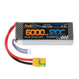 Powerhobby 4s 15.2v 6000MAH 120C Graphene + HV Lipo Battery XT90 Plug Soft Case