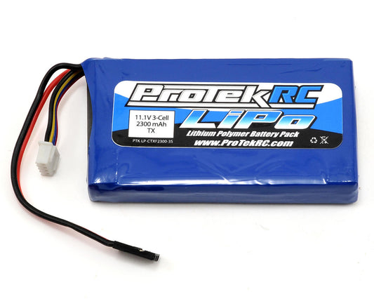ProTek PTK-5172 RC LiPo 3PK/M11 Car Transmitter Battery Pack (11.1V/2300mAh)