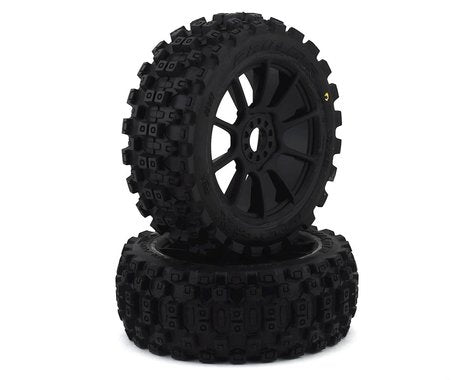 Pro-Line 9067-21 Badlands MX Neumáticos para buggy premontados 1/8 (negro) (2) (M2)