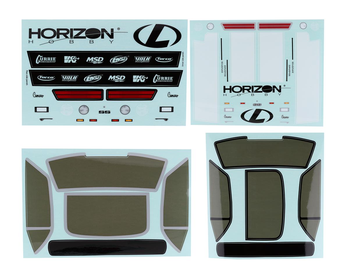 Losi 1969 Chevy Camaro SS V100 Body Set (Clear)