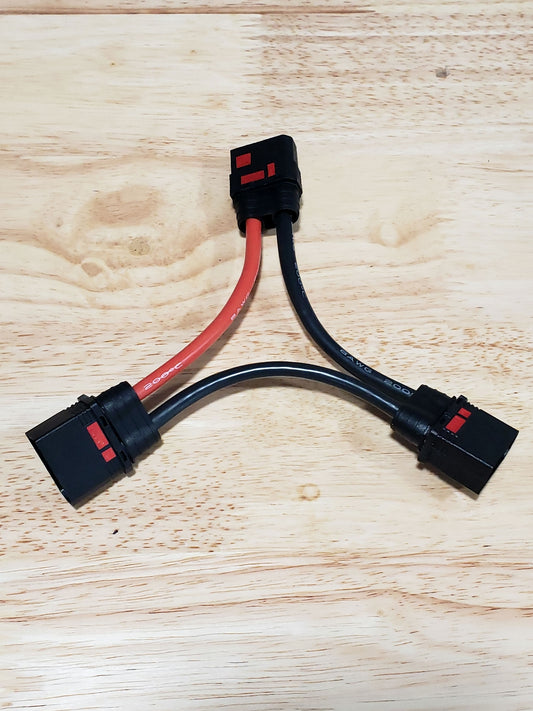 Qs8 Antispark Battery and Esc Series Y Harness Connectors