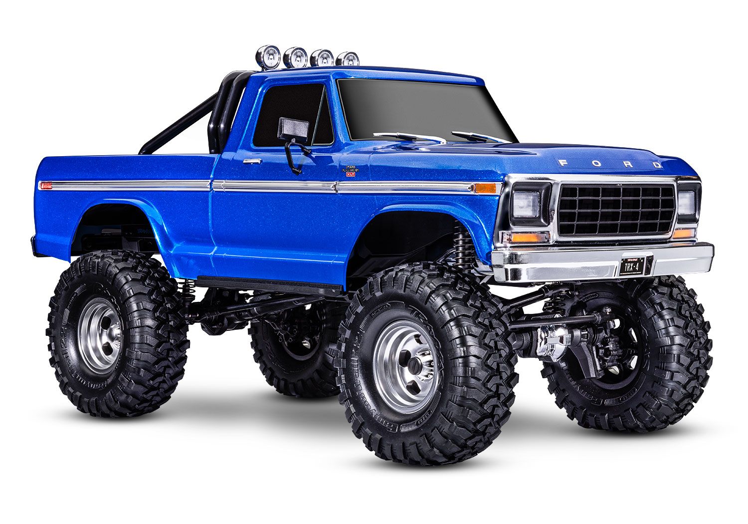 TRAXXAS 92046-4 BLUE TRX-4 Ford F-150 High Trail Edition