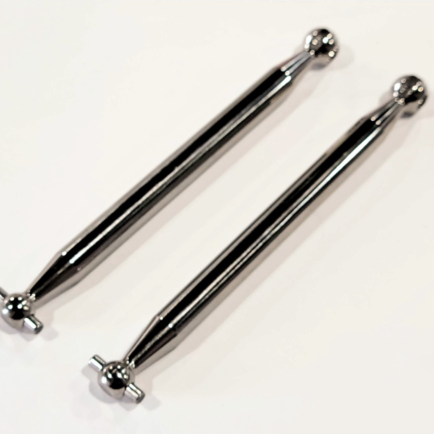 IronManRc Hobao Vte1 CORTO 8MM Ejes de transmisión delanteros Cvd de titanio * DRAG RACING *