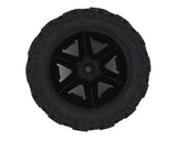 Traxxas 6773X Talon EXT 2.8" Pre-Mounted Tires w/RXT Wheels (2) (Black Chrome)