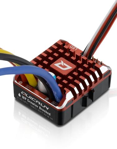Hobbywing 30112750 QuicRun Waterproof 1080 Brushed Crawling ESC (2-3S)