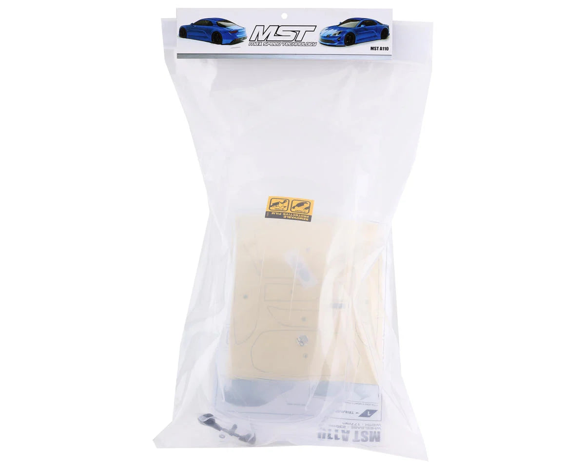 MST 720015 A110 Drift Body (Clear)