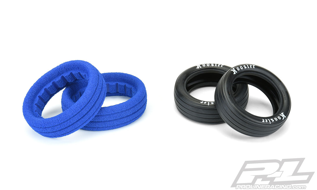 PRO-LINE RACING Hoosier Drag 2.2" 2WD MC (Clay) Drag Racing Front Tires 10158-17