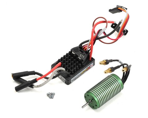 Castle Creations 010-0147-01 Mamba Micro X 1/18th Scale Brushless Combo (4100KV)