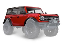 Traxxas 9211R TRX-4 2021 Ford Bronco Pro Scale Pre-Painted Body Kit (Red)