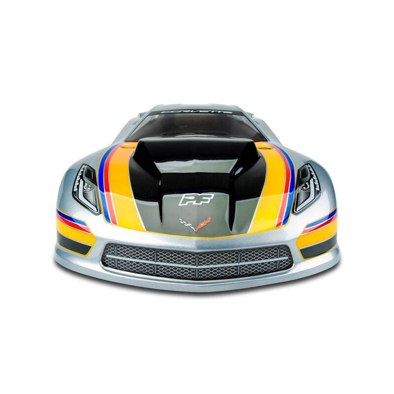 PROLINE PRM1571-40 Cuerpo transparente, Chevrolet Corvette C7 Pro-Mod: 1/10 Slash 2WD