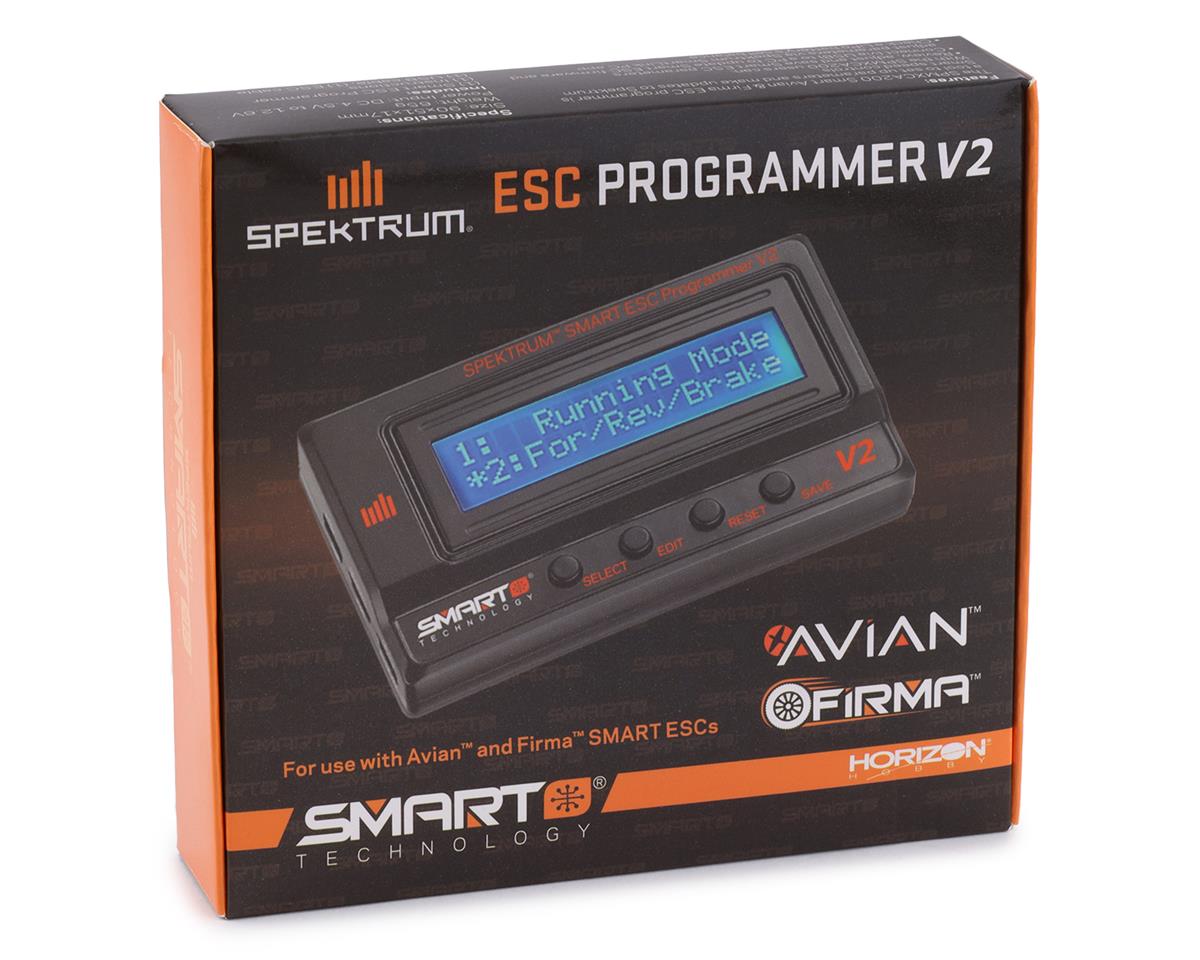 Boîte de mise à jour de programmation Spektrum SPMXCA200 RC Smart ESC