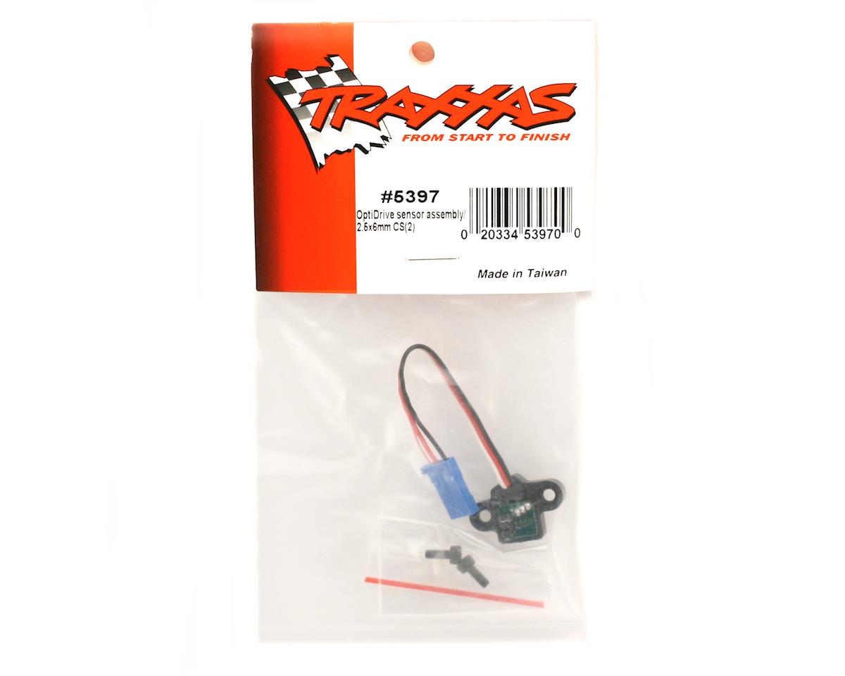 Traxxas 5397 Revo OptiDrive sensor assembly/ 2.5x6mm CS (2)