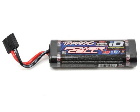 Traxxas 2952X Series 4 Batterie NiMH plate à 6 cellules avec connecteur ID (7,2 V/4 200 mAh)