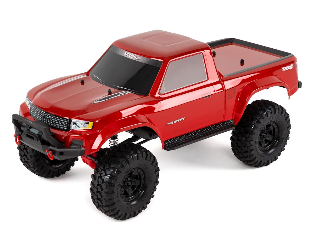 Traxxas 82024-4 TRX-4 Sport 1/10 Scale Trail Rock Crawler (Red)