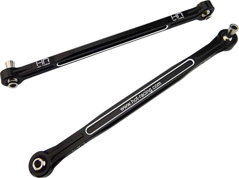 HOT RACING XMX49T01 Tensores de dirección de aluminio Enlaces de punta Traxxas X-Maxx