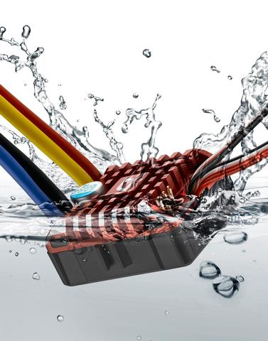 Hobbywing 30112750 QuicRun Waterproof 1080 Brushed Crawling ESC (2-3S)