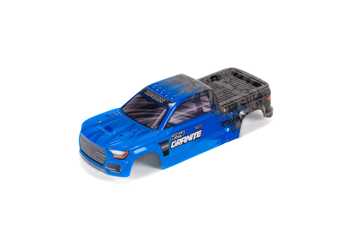 Arrma ARA402302 1/10 Corps peint, bleu : GRANITE 4X4 MEGA
