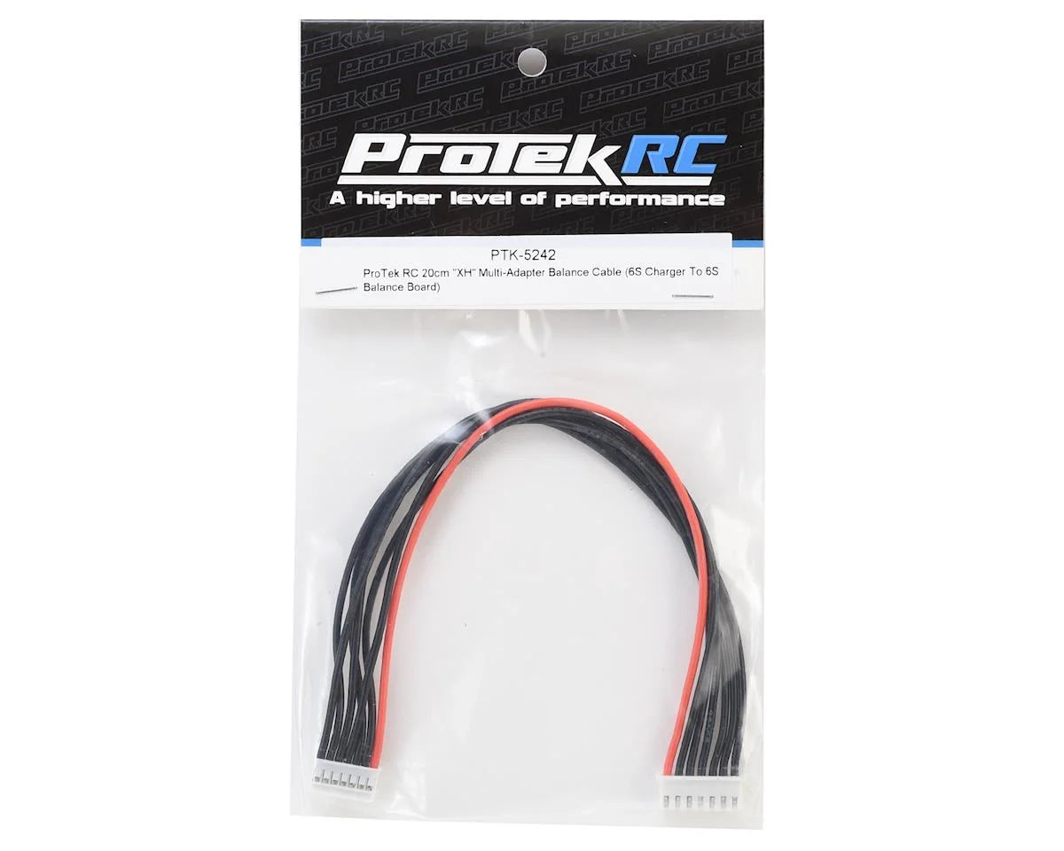 Câble d'équilibre multi-adaptateur ProTek RC 20 cm "XH" (chargeur 6S vers planche d'équilibre 6S)