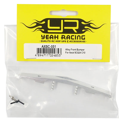 YEAH RACING ALLOY FRONT BUMPER FOR AXIAL SCX24 C10