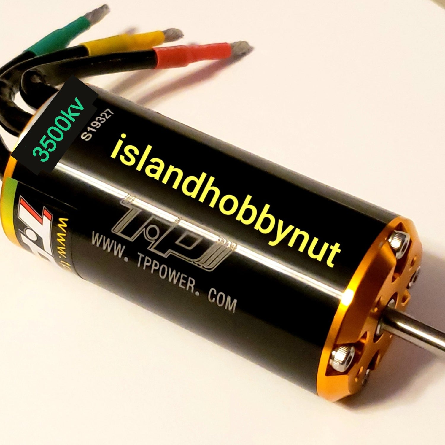 TP POWER 4050-CM 3500KV BRUSHLESS MOTOR ( UP TO 5s )