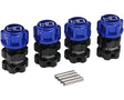 HOT RACING ERVT10W Aluminum +10mm Splined 17mm Hubs, Hex, for Traxxas E-Revo 2.0