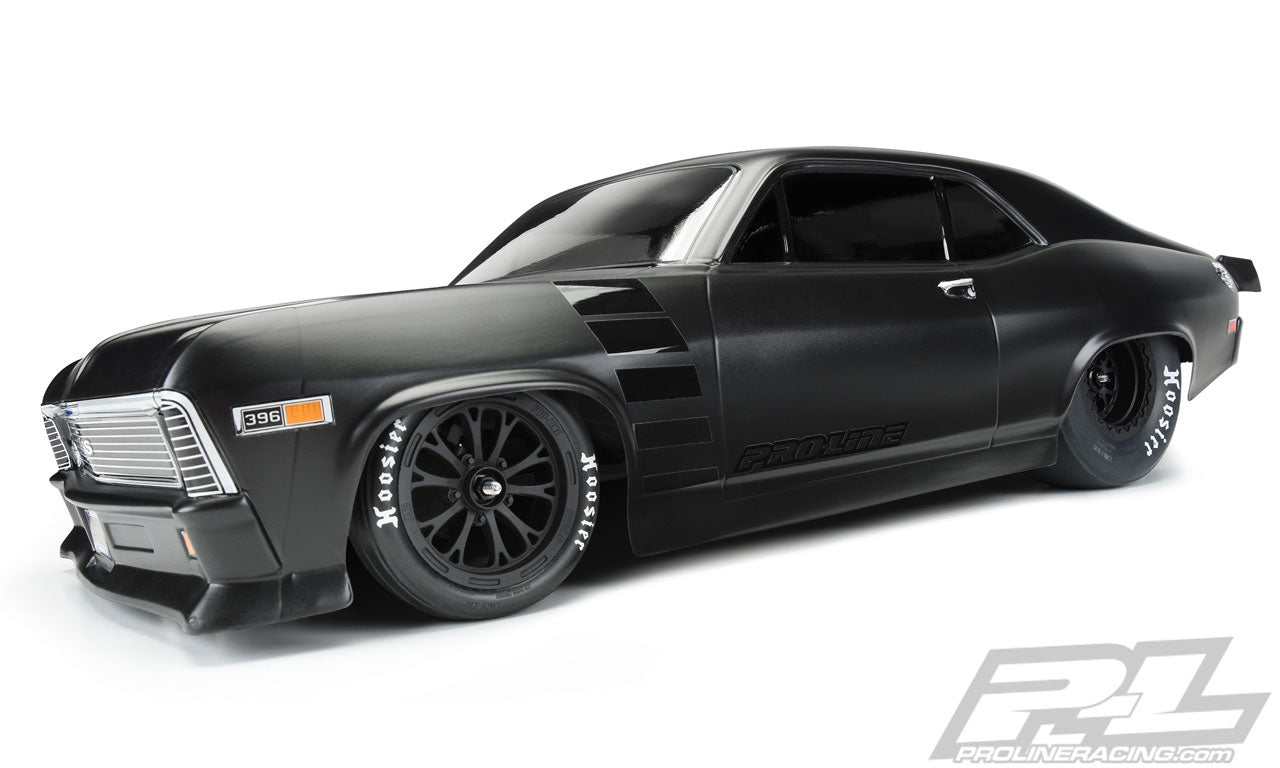 PROLINE 3531-00 Clear Body, 1969 Chevrolet Nova: 1/10 Slash 2WD, Drag Car