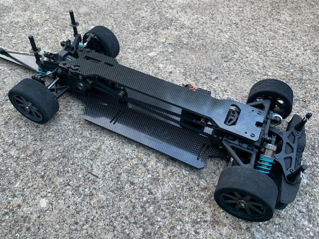 Hobao Epx *EXTENDED* Carbon Fiber Chasis Kit