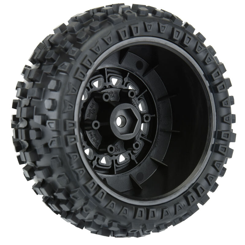 PROLINE PRO118210 Badlands SC MTD Raid Tires, 6x30 (2): Slash 2WD, 4WD F/R