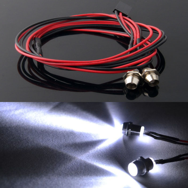 IslandHobbynut LIGHT KIT 9 - 2x LED blanches 5mm (2pcs)