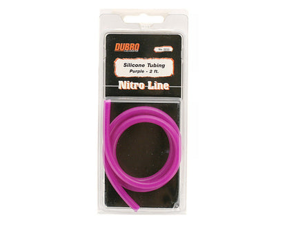 DuBro DUB2233 "Nitro Line" Silicone Fuel Tubing (Purple) (61cm)
