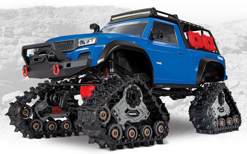 Traxxas 82034-4 Blue 1/10 Scale 4X4 Trail Truck, Fully-Assembled