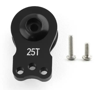 IronManRc 25T Servo Horn Tamaño corto ROJO, NEGRO, PLATA, PÚRPURA