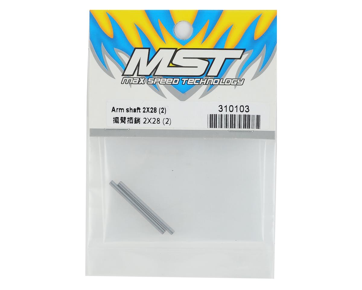 MST 310103 RMX 2.0 S 2x28mm Arm Shaft (2)