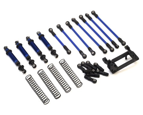 Traxxas 8140X TRX-4 Complete Long Arm Lift Kit (Blue)