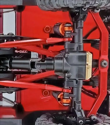 IRonManRc TRX4M Arbres d'entraînement centraux en métal à l'échelle 1/18