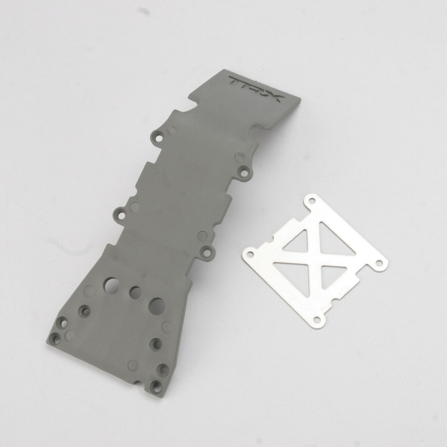 TRAXXAS 4937A SKIDPLATE FRNT GRY SS PLATE