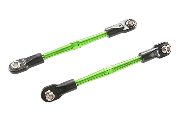 Traxxas 3139G Tensores, aluminio (anodizado en verde), eslabones de puntera