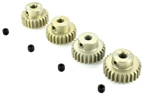APEX 9752 RC PRODUCTS 48 PITCH 24T 25T 26T 27T ALUMINUM PINION GEAR SET