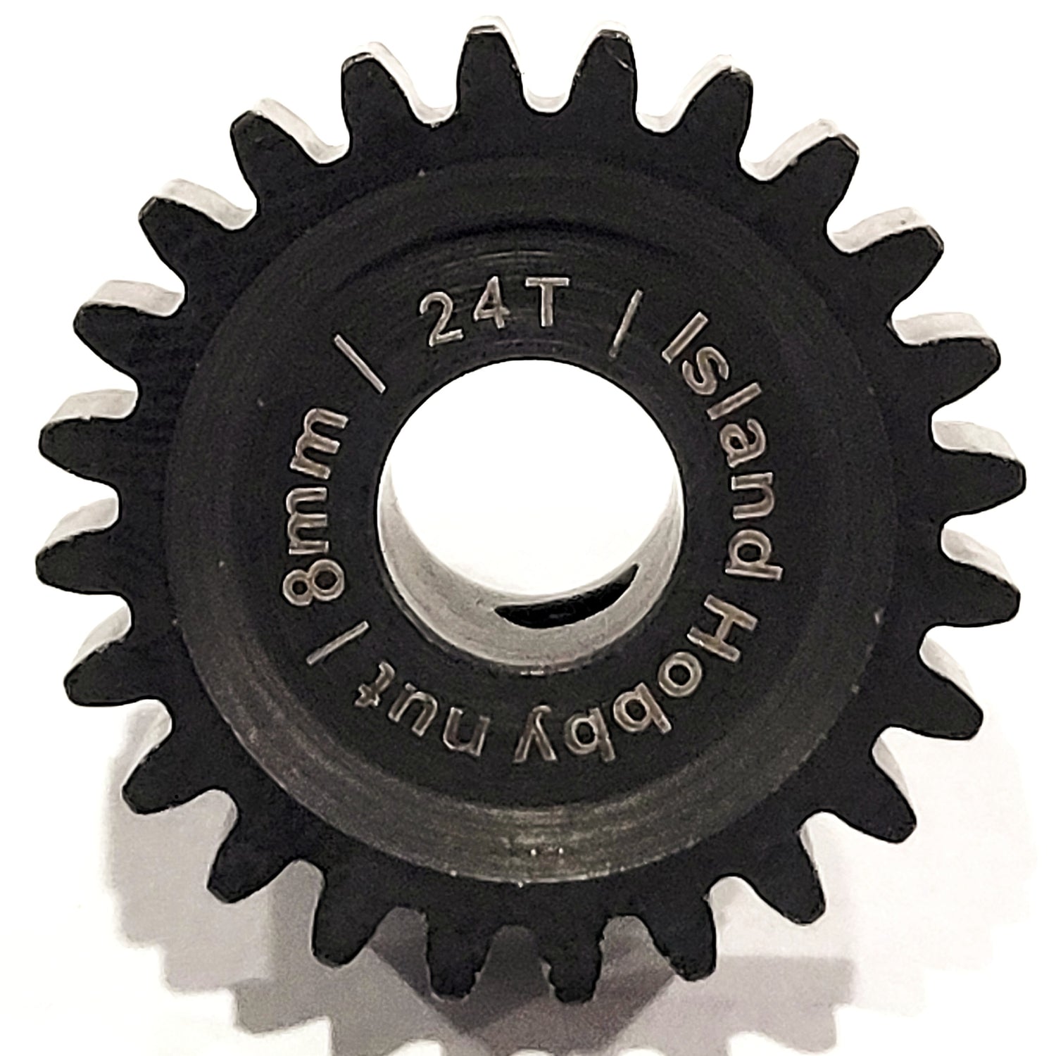 IRonManRc  24T 8MM MOD -1 Pinion Gear HARDENED STEEL