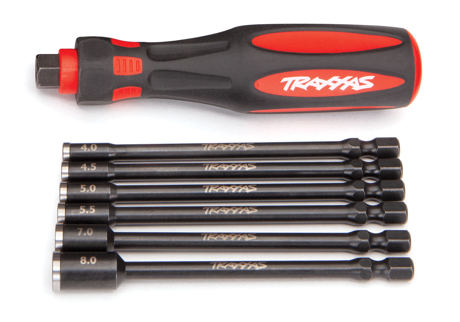 Traxxas 8719 6-Piece Metric Nut Driver Master Set w/Carrying Case (4.0mm, 4.5mm,