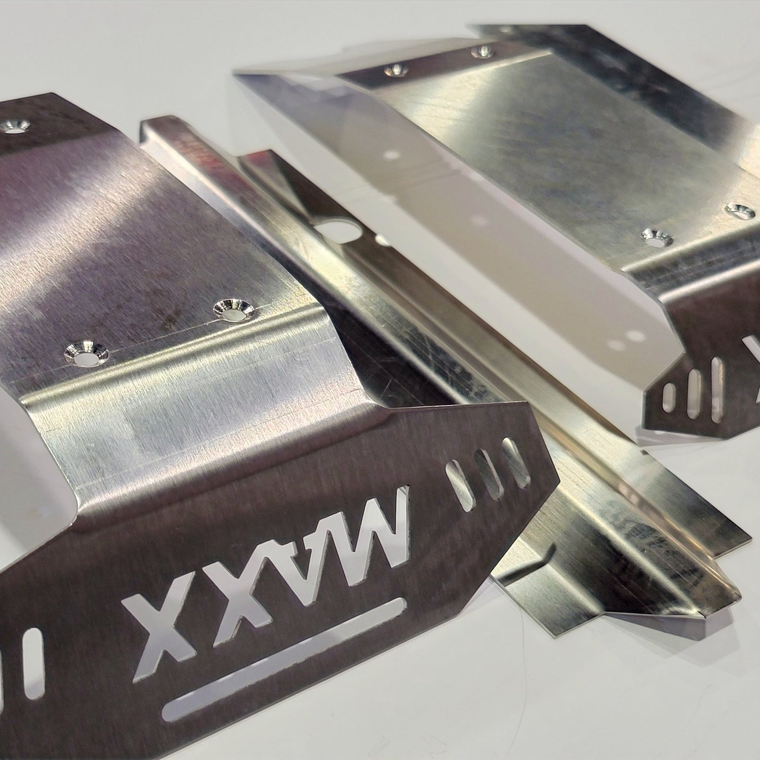 Traxxas X MAXX Steel Chassis Protector Guard Armor Front & Rear Skid Plate