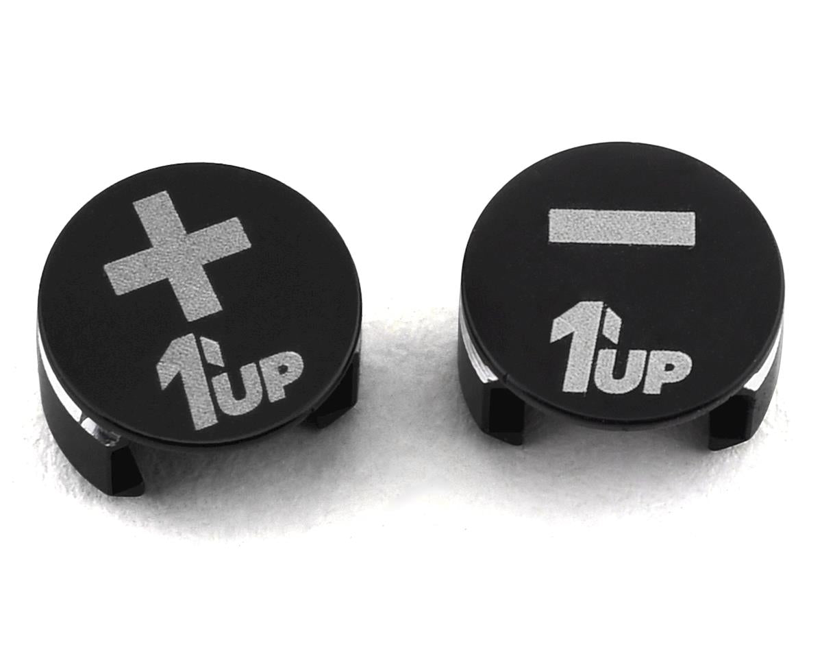 1UP Racing 190410 Puños LowPro Bullet Plug (negro/negro)