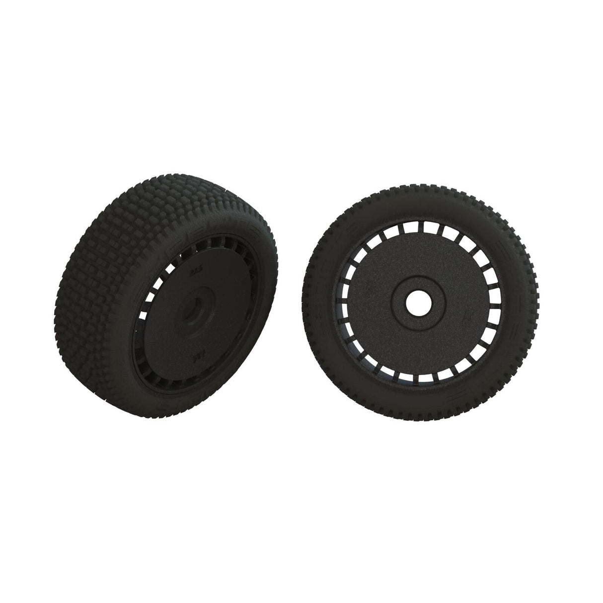 ARMMA ARA550098 Jeu de pneus collés dBoots Exabyte, noir (2)