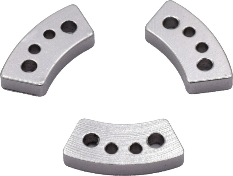 Hot Racing TRX15HS Aluminum Hard Anodized Slipper Clutch Pads (3) - Traxxas