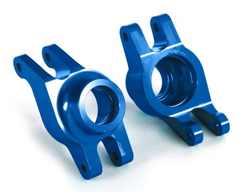 Traxxas 8952X Maxx Porte-moyeux en aluminium (bleu)
