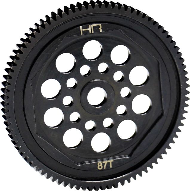 HOT RACING EDR887T 87T 48p Hardened Steel Spur Gear Asc T4B4 Enduro